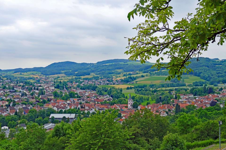 Ausblick auf Reichelsheim im Gersprenztal