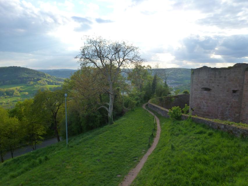Blick von der Burg Breuberg