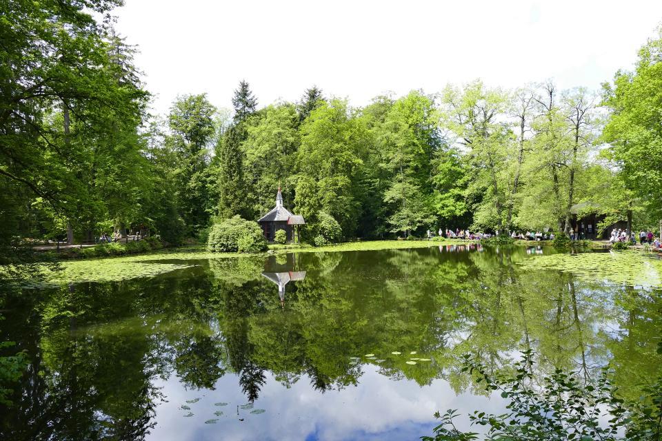 The English Garden at Eulbach combines a 200-year-old park with the oldest archaeological park in Germany.