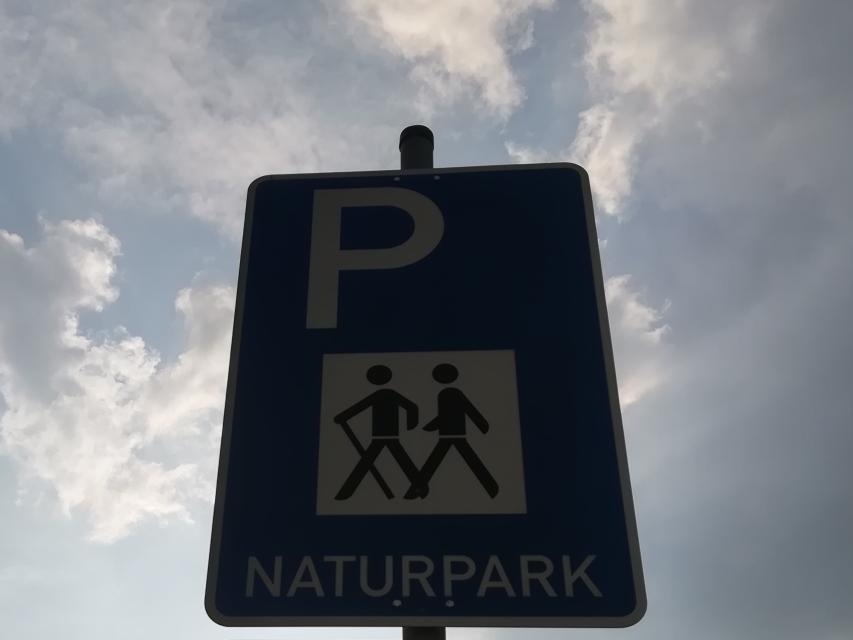 Naturpark-Parkplatz
