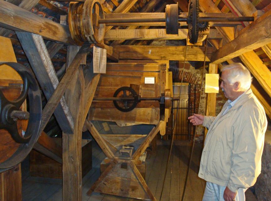 Die Kainsbacher Mühle im Kellereihof in Michelstadt ist eine noch voll funktionsfähige Getreidemühle. Jeder einzelne Schritt des Getreidemahlens kann nachvollzogen werden. Faszinierend!