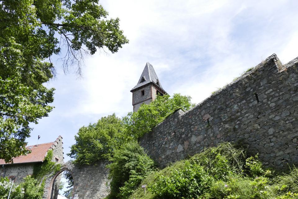 Die Burg Frankenstein im Odenwald ist ist ein beliebtes Ausflugsziel und Ausgangspunkt für Wanderungen.