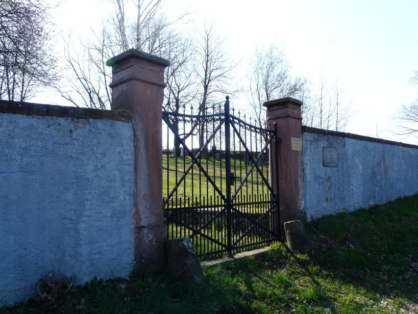 Der jüdische Friedhof in Rimbach wurde 1845 angelegt.
