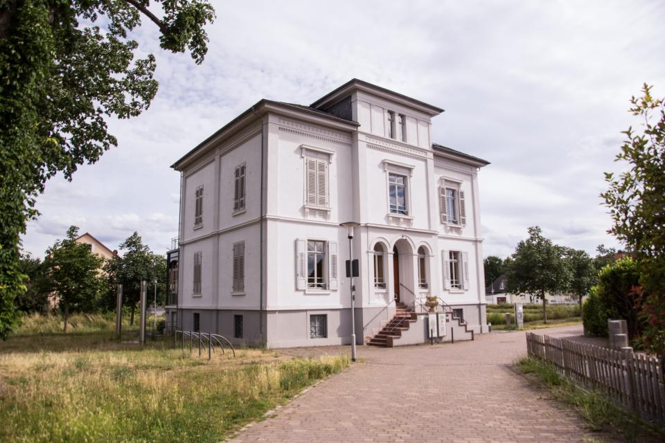 Ansicht der Villa Büchner