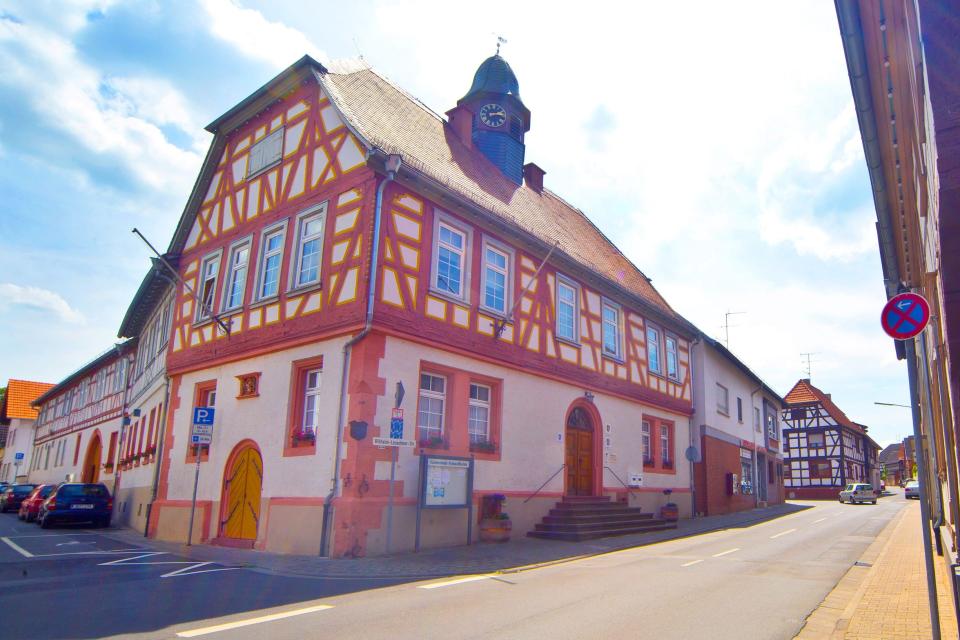Das historische Rathaus von Schaafheim