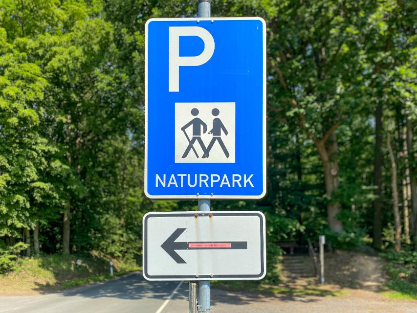 Naturpark-Parkplatz Schnakenmühle, Modautal/Asbach