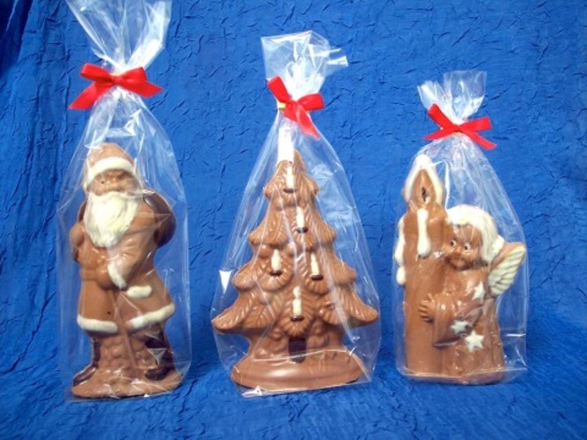 Von der Tradition bis hin zum Genuss! Fabrikverkauf für Schokoladen-Nikolause, Lebkuchen und Weihnachtsgebäck.  
                 title=