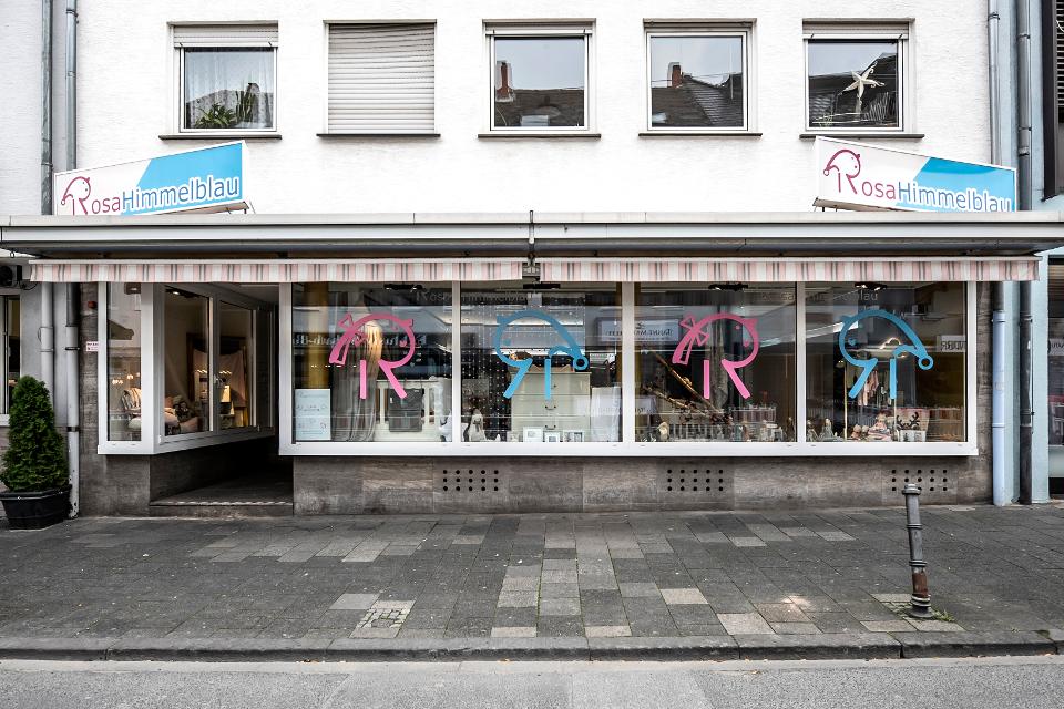 Das Modegeschäft Rosa Himmelblau befindet sich in der Grafenstraße und ist seit über 10 Jahren Fachgeschäft für Baby- und Kindermode.