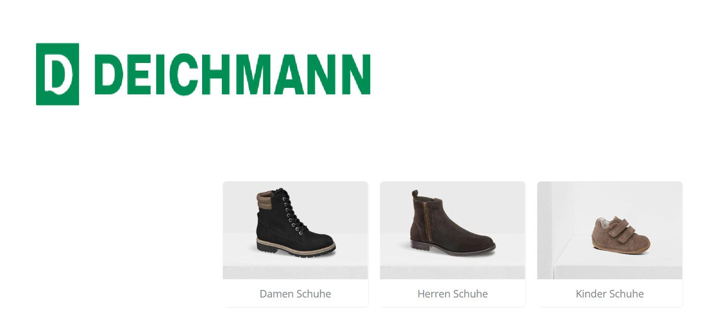 Deichmann ist seit 1913 ein deutsches Familienunternehmen. Mittlerweile ist Deichmann in 30 Ländern aktiv. Deichmann ist Marktführer im deutschen und europäischen Schuhhandel und bietet eine große Auswahl an Schuhen für alle Altersgruppen und Trends.