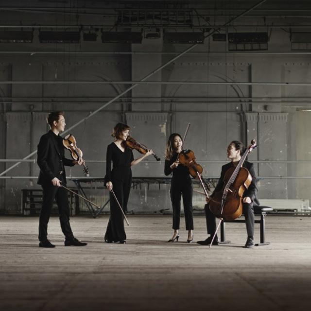 Am Samstag, 2. Juli 2022, von 17 bis 19 Uhr, tritt das Leonkoro-Quartett mit Streichquartette von Mozart, Beethoven und Dvorak in der Säulenhalle des historischen Rathauses Pfungstadt auf.