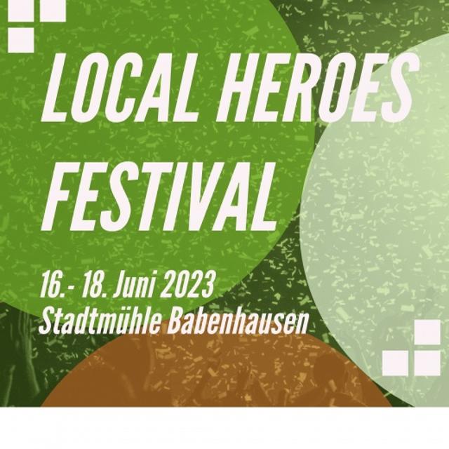 Das Local Heroes Festival findet vom 16. bis 18. Juni an der Stadtmühle Babenhausen, Am Hexenturm 6, statt.