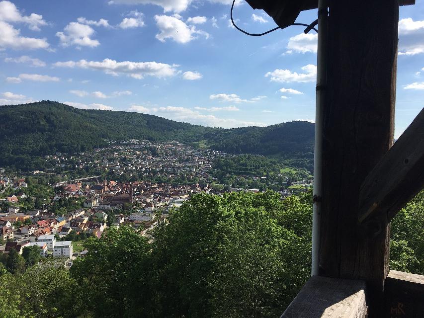 Der 17 Meter hohe Ohrsbergturm krönt den gleichnamigen Berg mitten in Eberbach und bietet eine schöne Aussicht auf Stadt, Neckartal, Wälder, Berge und Täler. Informativ sind die Turmtreffs mit dem Eberbacher Förster. 