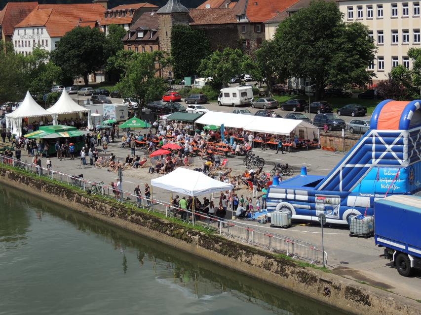 Lebendiger Neckar und Baden-Württemberigsche SUP-Meisterschaft in Eberbach