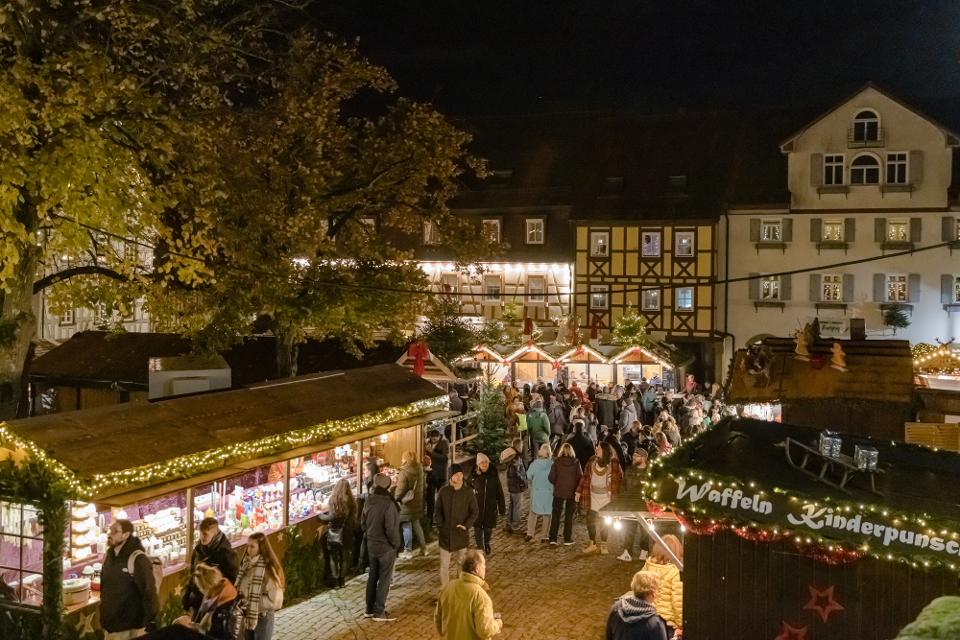 Der Altdeutsche Weihnachtsmarkt Bad Wimpfen ist einer der traditionsreichsten Weihnachtsmärkte Deutschlands. 