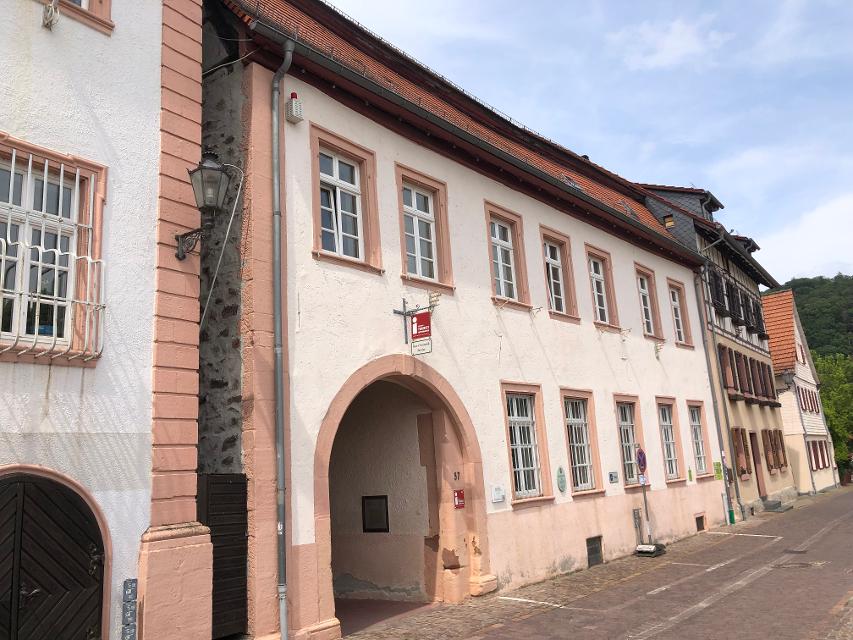 Das Kurpfälzisches Amtshaus ist Teil des historischen Stadtrundgangs von Lindenfels.