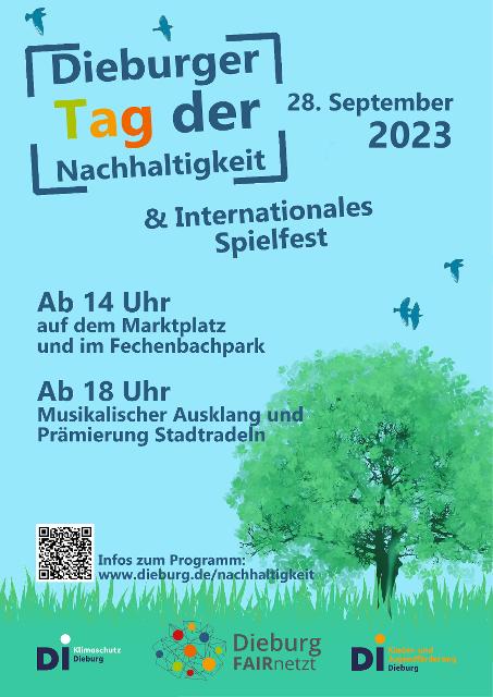 Die Stadt Dieburg bietet am 28. September 2023 ein buntes Programm auf dem Marktplatz und im Fechenbachpark an.