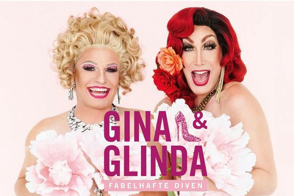 Die beiden fabelhaften Drag-Queens Gina & Glinda präsentieren sich mit ihrem Programm “Fabelhafte Diven” am 3. April im Stein‘s Tivoli und umrahmen den “schrägen Mittwoch”.