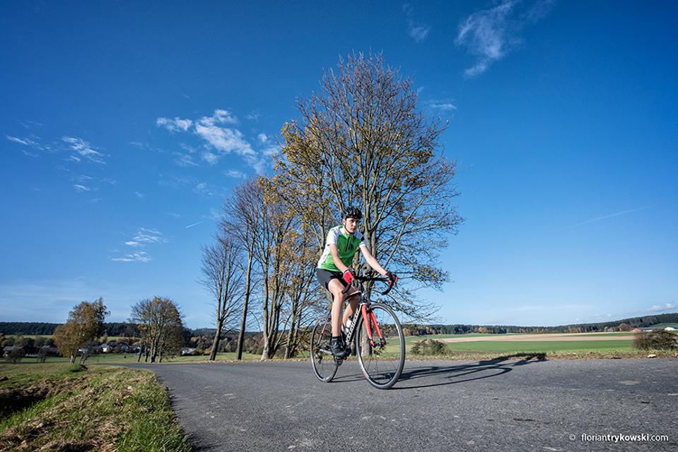 Mit einer Länge von 109 Km richtet sich die Rennradtour "Hufeisenrunde" an den ambitionierten Radsportler.
                 title=