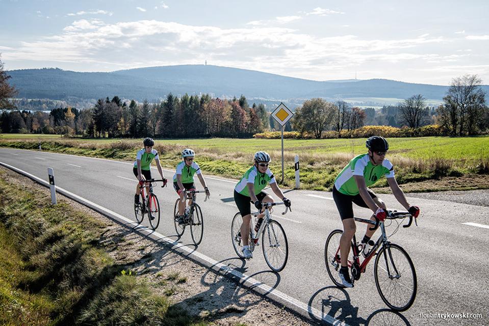 Mit einer Länge von 127 Km ist die Rennradroute "In den Frankenwald" für den routinierten und erfahrenen Radsportler geeignet.
                 title=
