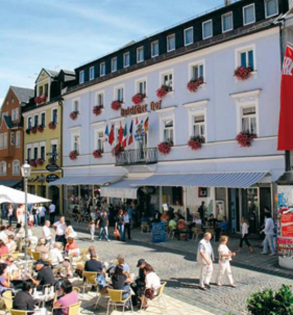 Traditionsreiches Altstadthotel inmitten der Fußgängerzone.