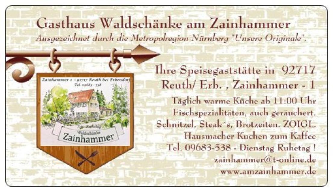 Gasthaus Waldschänke Zainhammer
