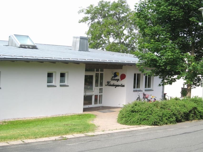Der evangelische Kindergarten befindet sich im Kichbühl.