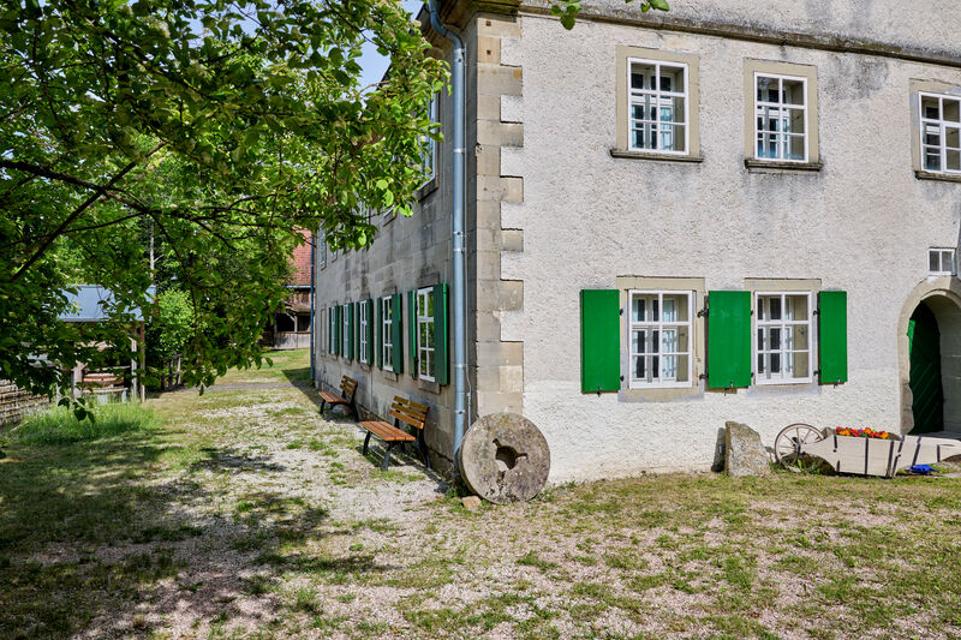 Aussenansicht des Freilandmuseums Scherzenmühle