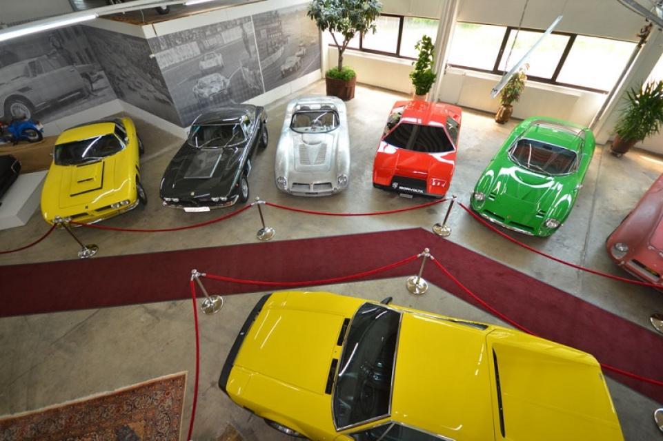 Halle vom Automobilmuseum in Fichtelberg
                 title=
