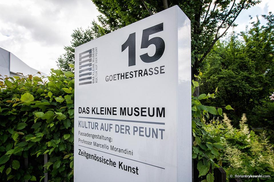 Außenbereich des Museums Kleines Museum Kultur auf der Point in Weißenstadt