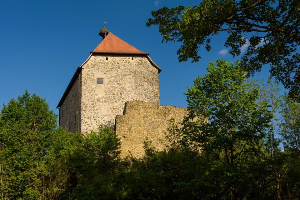 Burgenlandschaft Bad Berneck - Burgkapelle Stein