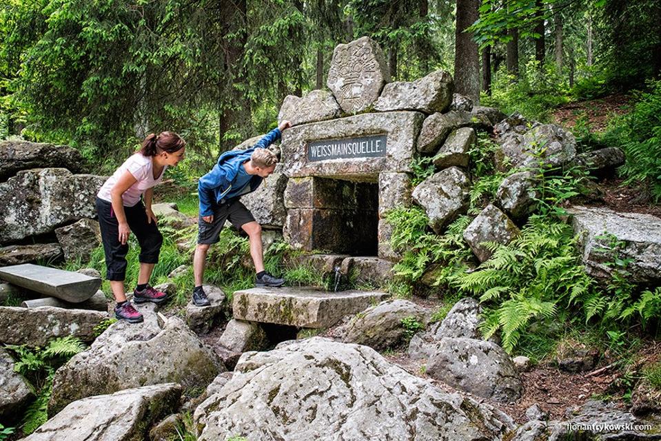 Die Nordic-Walking Rundtour Bischofsgrün 04 (Ochsenkopf) hat eine Länge von ca. 13 km. Es ist eine schwere Tour.