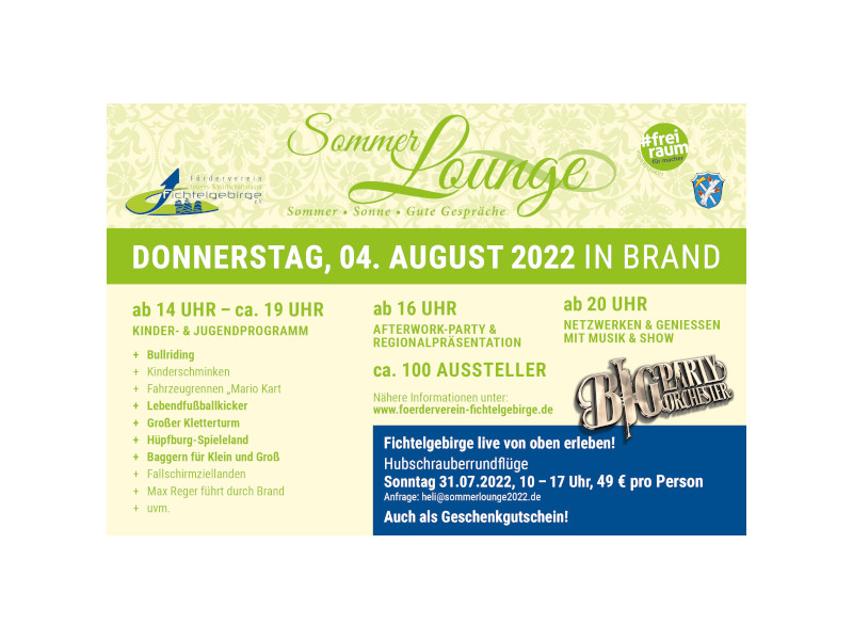 Sommerlounge 2022 in Brand/Opf.