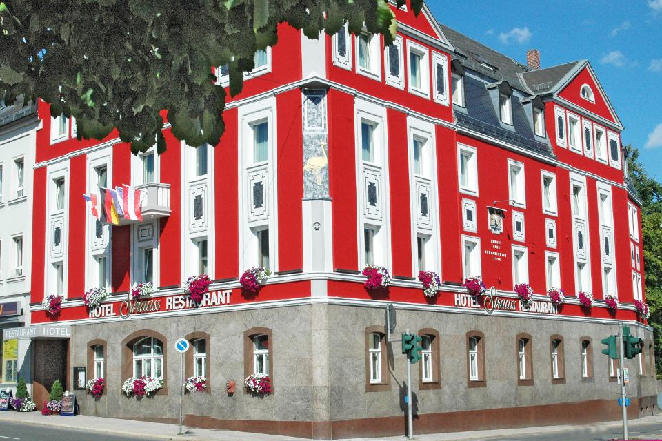 Zentral gelegenes Hotel am Saaleradweg