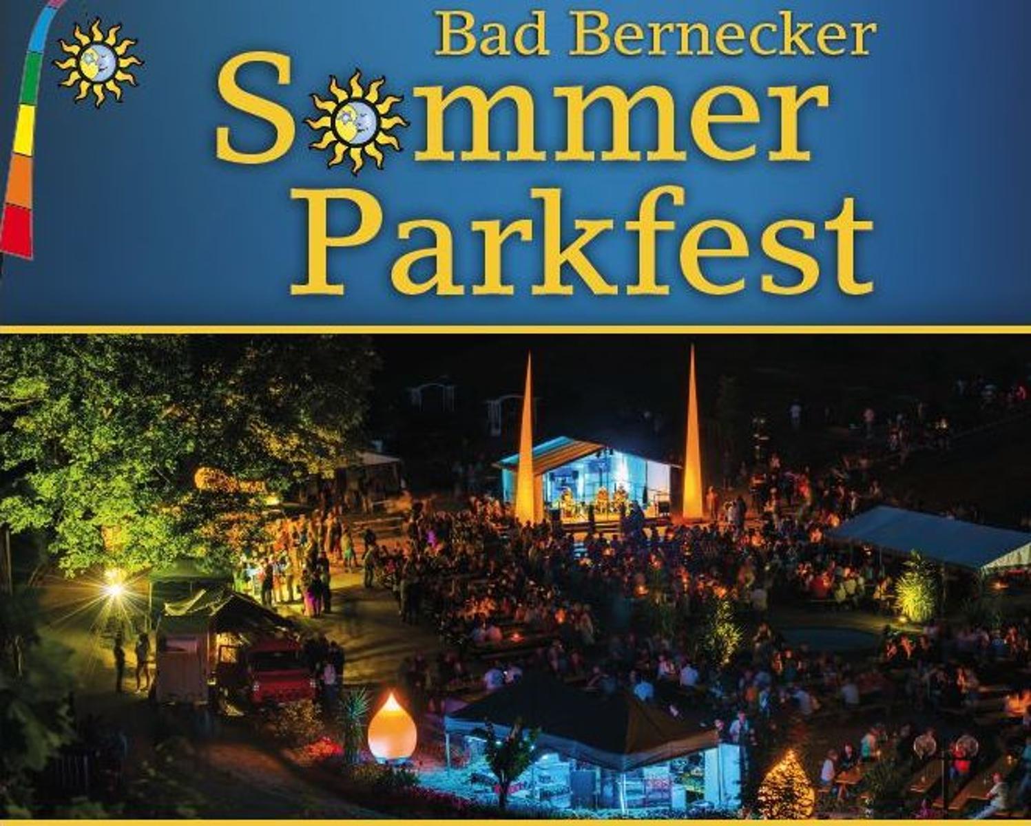 Großes Fest der Bad Bernecker im städtischen Kurpark