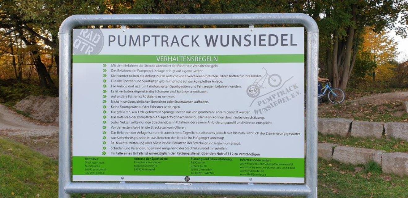 Die Stadt Wunsiedel braucht eine Pumptrackanlage – das ist die Idee von Wunsiedler Jugendlichen.