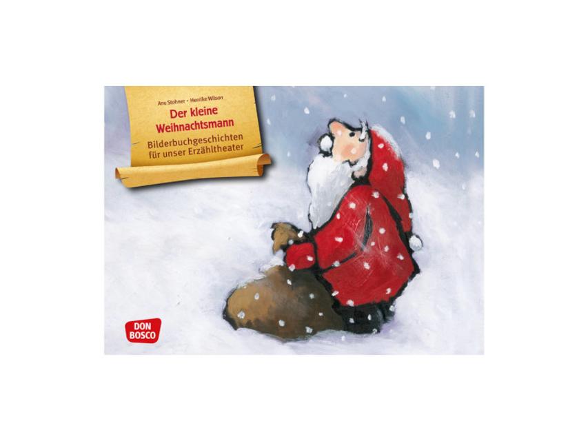 Der kleine Weihnachtsmann Ein Erzähltheater nach Anu Stohner und Henrike Wilson Der kleine Weihnachtsmann hat es nicht einfach: Jahr für Jahr verpackt er liebevoll die schönen Geschenke für die Kinder. Jedoch verbietet ihm der Oberweihnachtsmann im Dorf die Weihnachtsreise mit der Begründung, ...