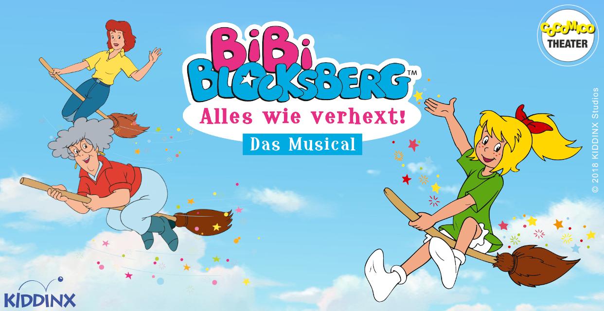 Bibi Blocksberg, die berühmteste kleine Hexe Deutschlands, geht von 2020 bis 2024 mit ihrem Musical „Alles wie verhext!“ auf große Tournee!