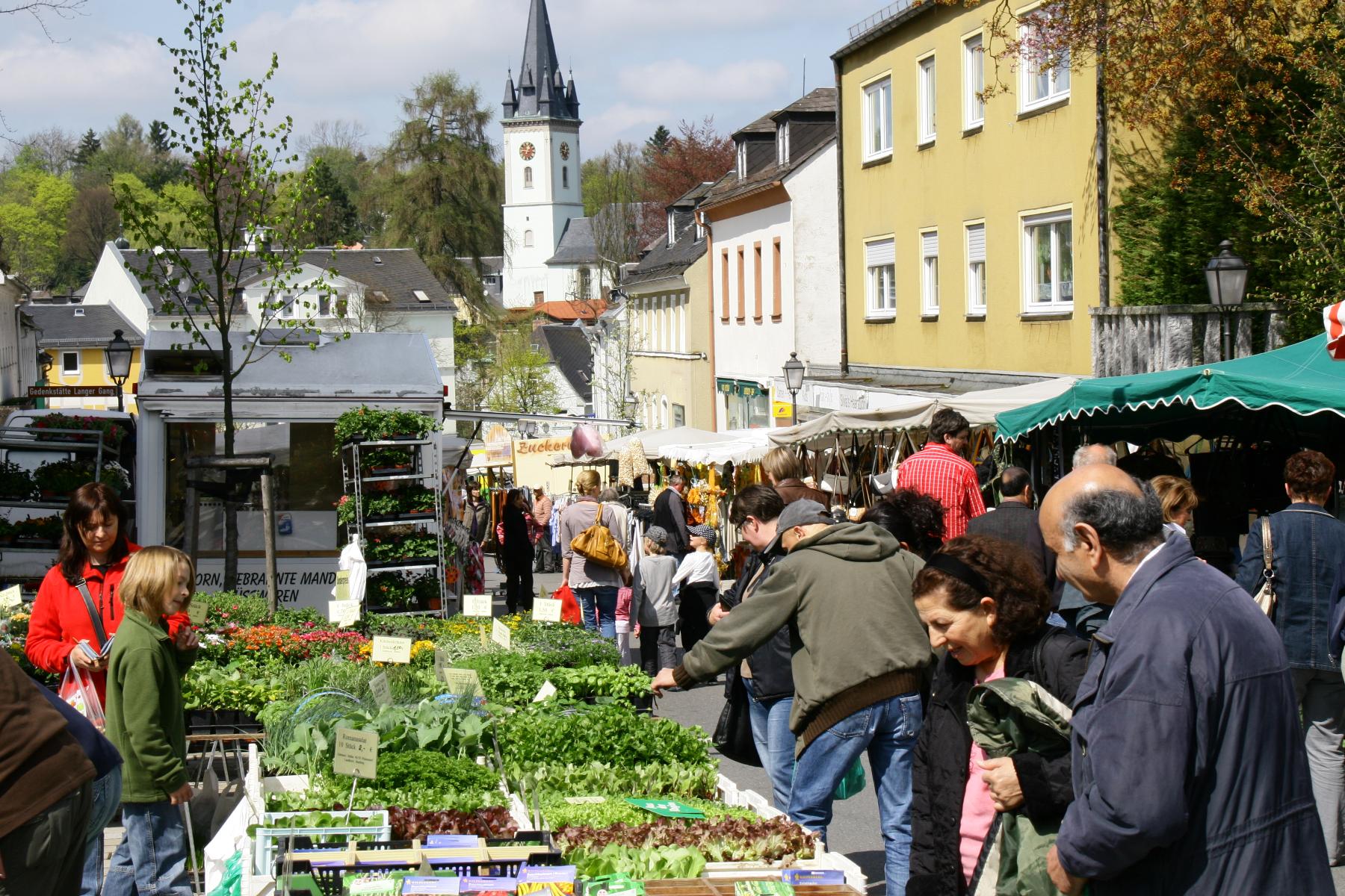 Frühjahrsmarkt Schwarzenbach a.d.Saale