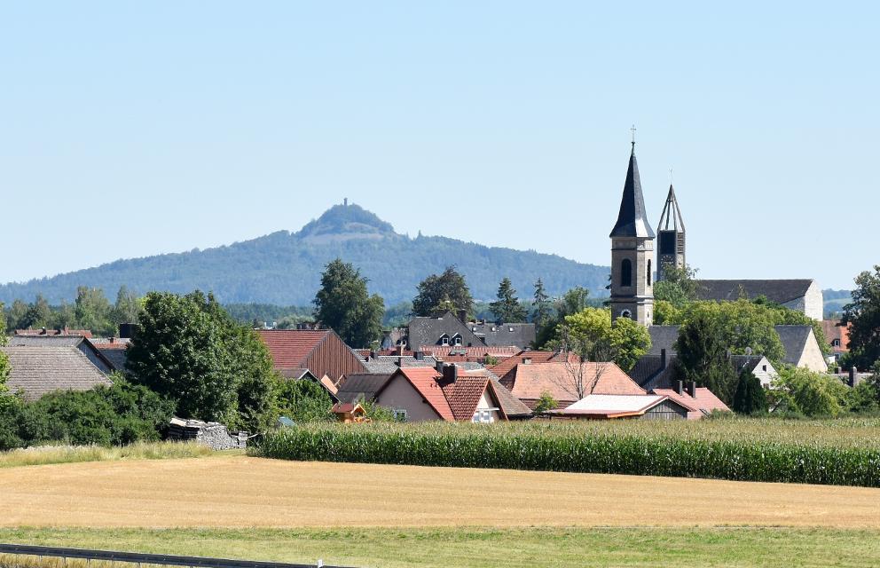 Panoramablick auf Speichersdorf