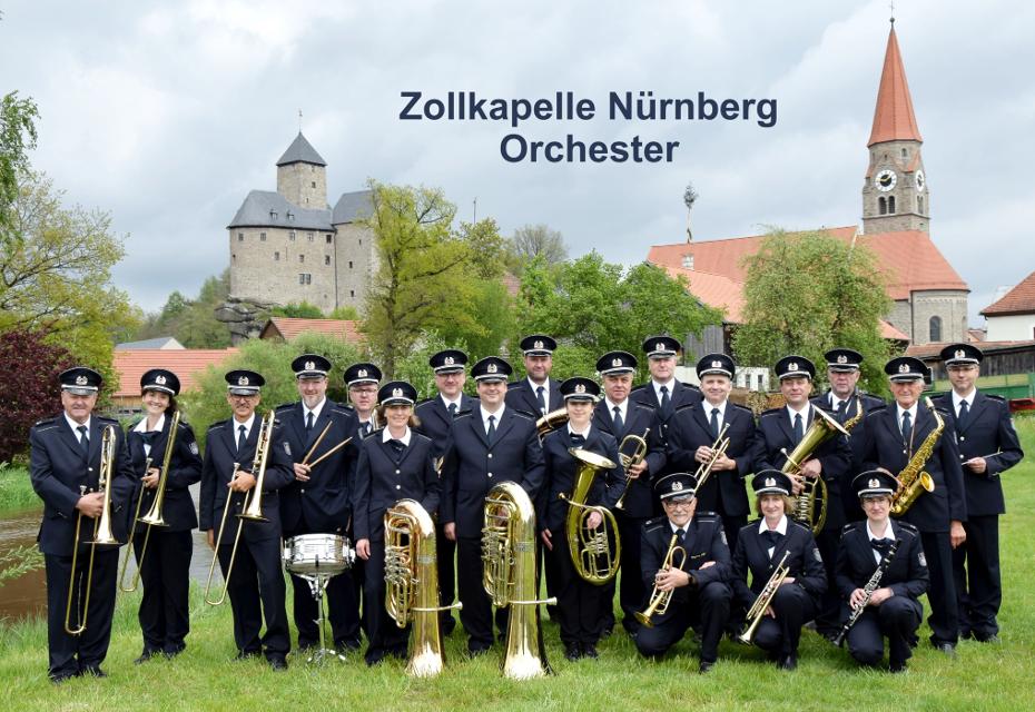 Im Rahmen der Konzertreihe “Promenadenkonzerte” gastiert die Zollkapelle Nürnberg im Musikpavillon am Theresienstein.