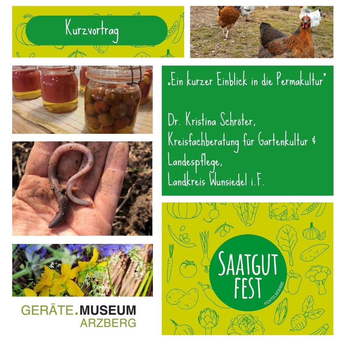 Im Volkskundlichen Gerätemuseum Bergnersreuth lässt sich im Rahmen des 8. Saatgutfestes die faszinierende Welt der Permakultur erkunden! 