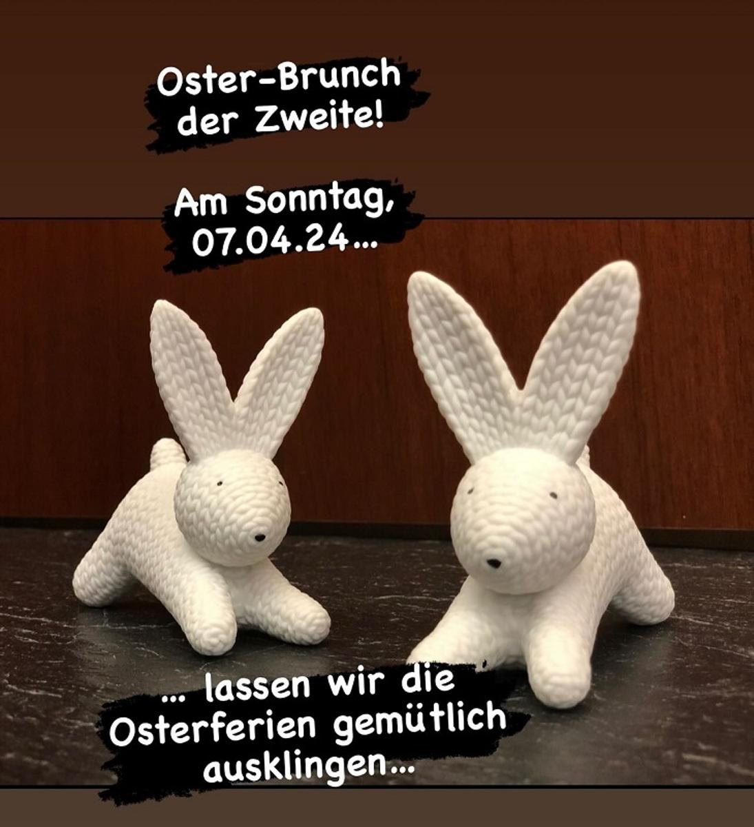Werbung für den Osterferien-Brunch im Rosenthal-Casino Selb.