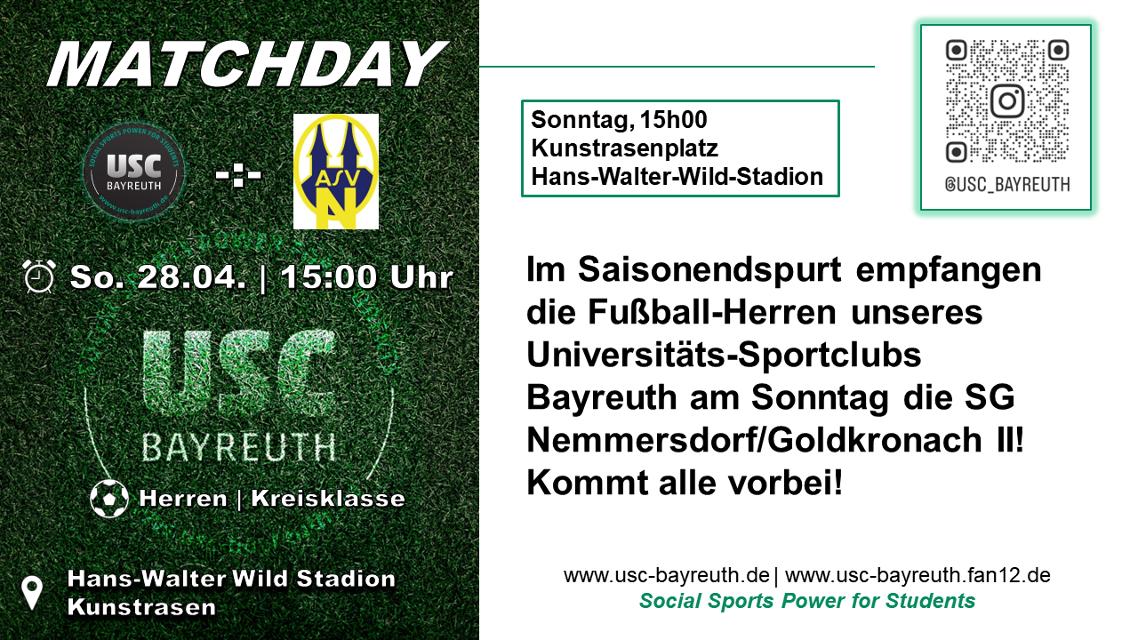 USC Bayreuth - SG Nemmersdorf/Goldkronach II
