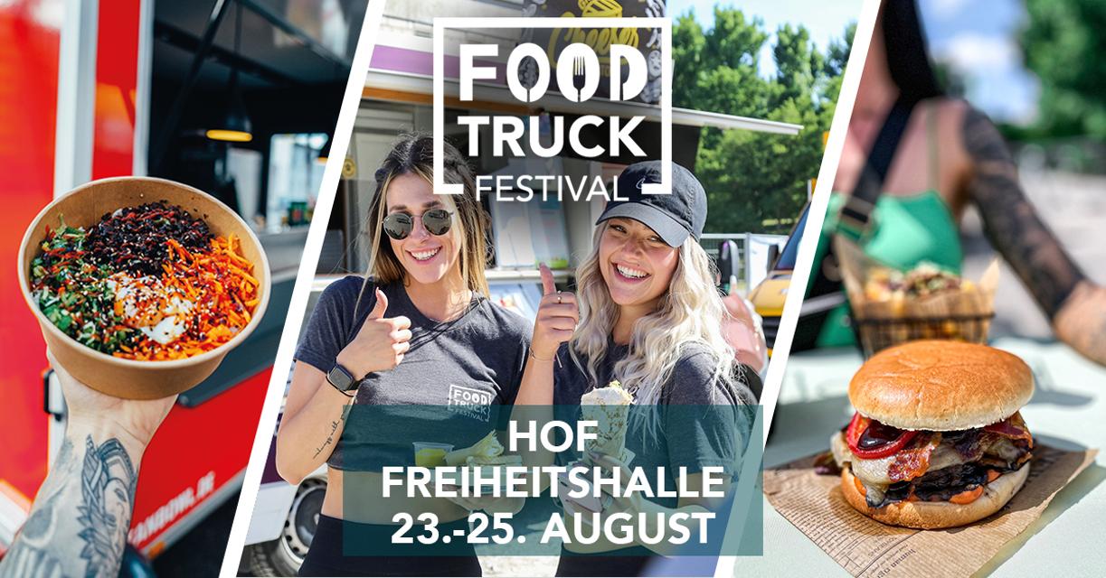 Das original Foodtruck Festival kommt auch in diesem Jahr wieder nach Hof!
                 title=