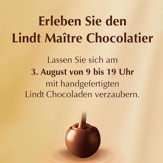 Schokoladen-Handwerkskünste im Selber Outlet 