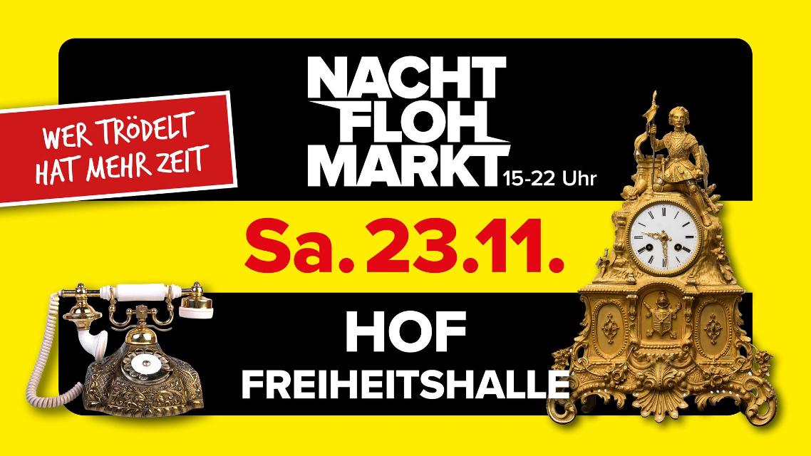 Flohmarkt in der Freiheitshalle