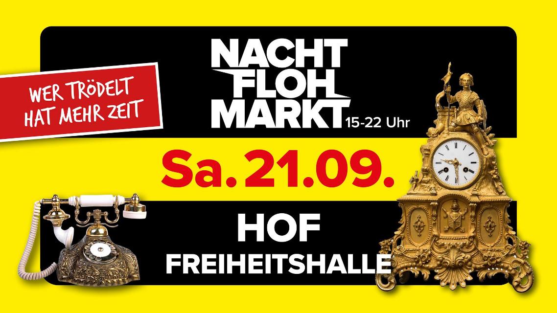 Flohmarkt in der Freiheitshalle