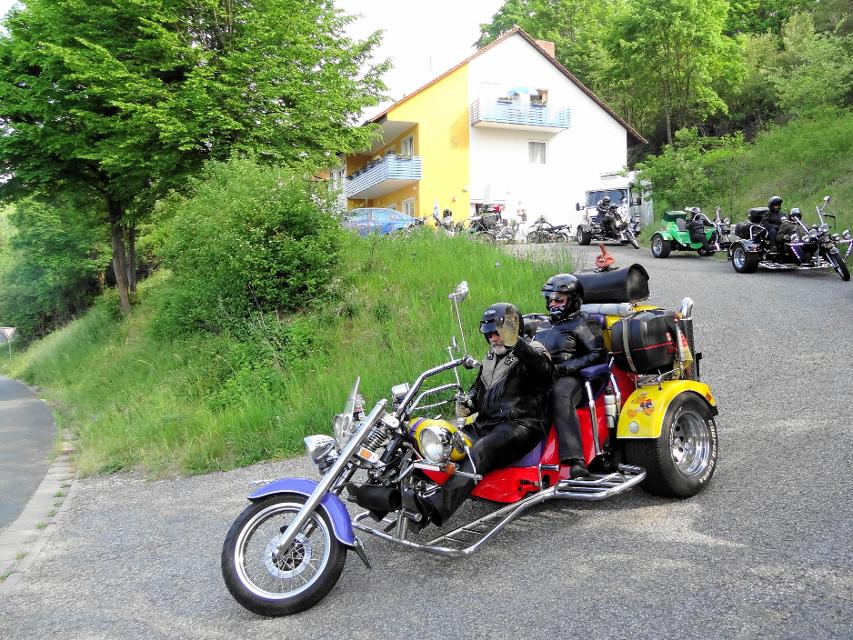 Mit dem Motorrad durch die Fränkische Schweiz
