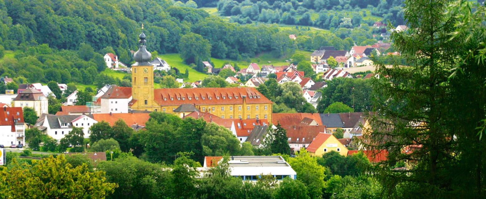 Kloster vom Eberhardsberg aus
