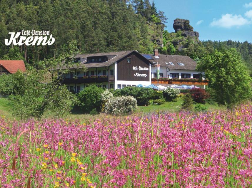 Unser Haus liegt idyllisch 3 km südlich vom Luftkurort Waischenfeld im romantischen Wiesenttal.Wir bieten: sonnige Lage am Wald • Zimmer mit Du/WC, Sat-TV, Zimmersafe...
